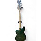Used Squier Paranormal Rascal Metallic Green Electric Bass Guitar