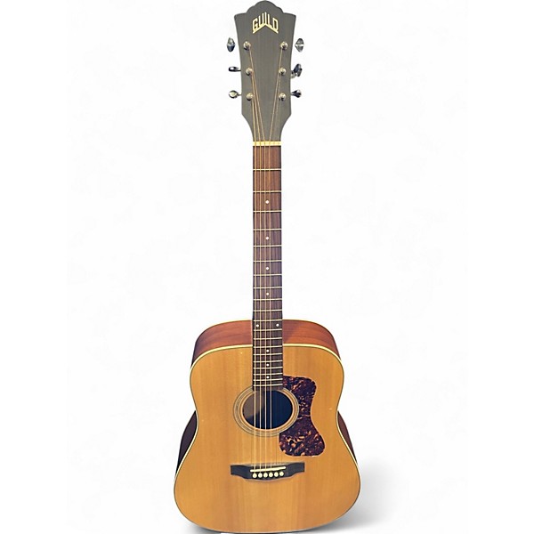 Used Guild D-240E Natural Acoustic Electric Guitar