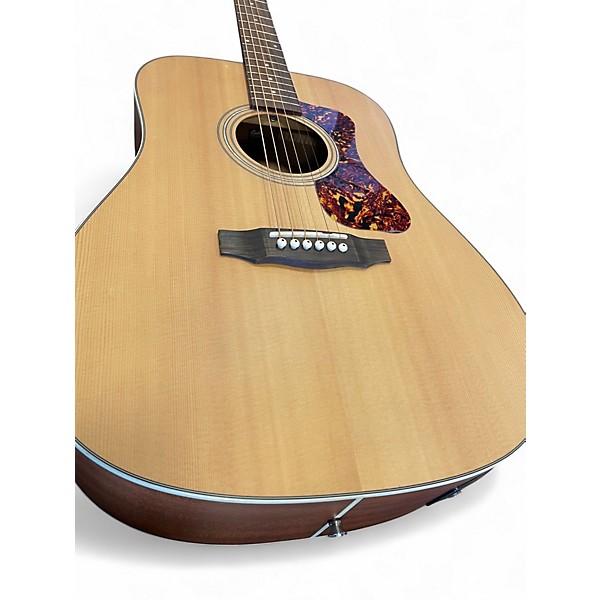 Used Guild D-240E Natural Acoustic Electric Guitar