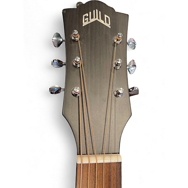 Used Guild D-240E Natural Acoustic Electric Guitar