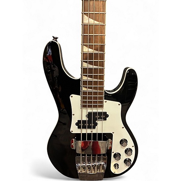 Used Jackson X Series CBXNT DX V Black and White Electric Bass Guitar