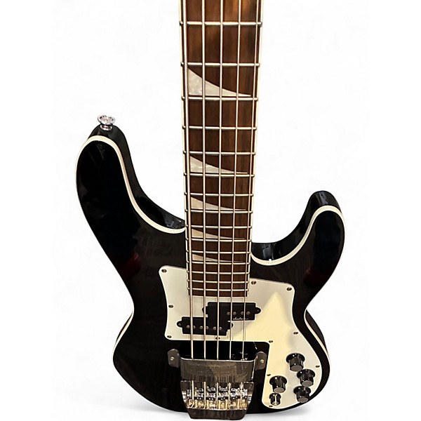 Used Jackson X Series CBXNT DX V Black and White Electric Bass Guitar
