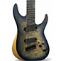 Used Schecter Guitar Research Reaper 7 Satin Sky Burst Solid Body Electric Guitar
