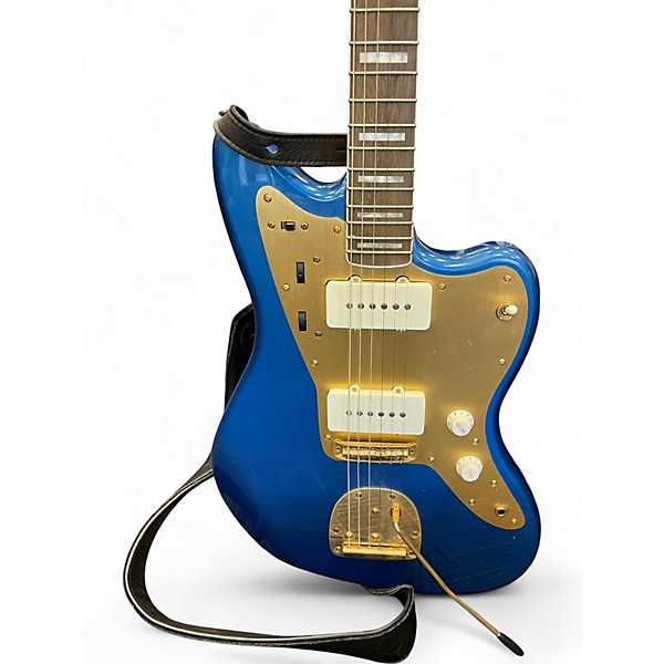 Used Squier 40th anniversary jazzmaster Lake Placid Blue Solid Body Electric Guitar