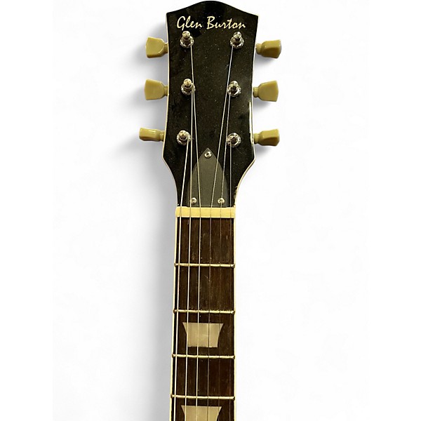 Used Glen Burton GE320 Black Solid Body Electric Guitar