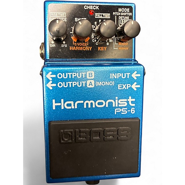 Used BOSS PS6 Harmonist Effect Pedal