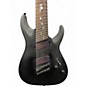 Used Schecter Guitar Research DAMIEN 8 MULTISCALE Satin Black Baritone Guitars