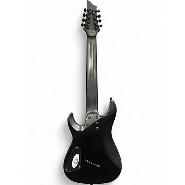 Used Schecter Guitar Research DAMIEN 8 MULTISCALE Satin Black Baritone Guitars