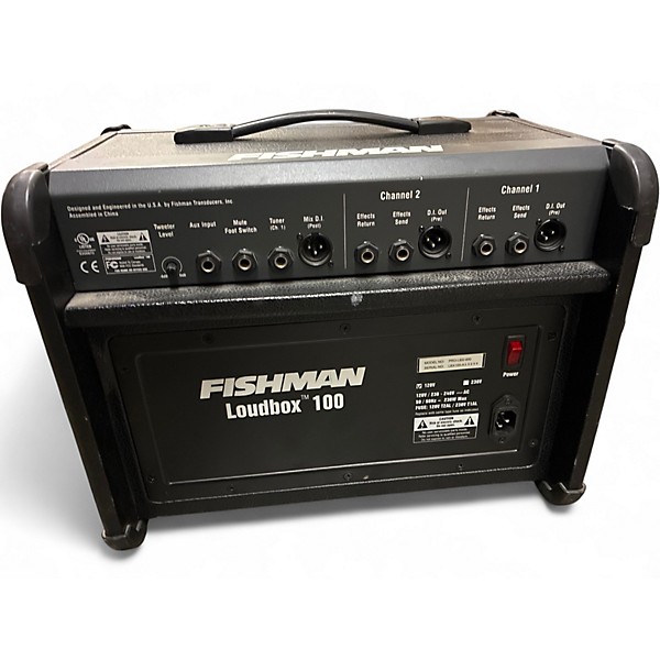 Used Fishman PROLBX400 Loudbox 100 100W Acoustic Guitar Combo Amp