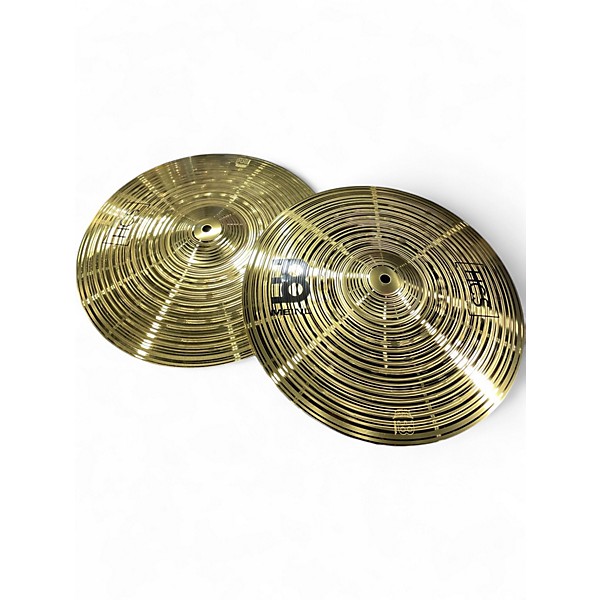 Used MEINL 14in HCS Hi Hat Pair Cymbal
