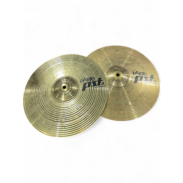 Used Paiste 13in PST3 Hi Hat Pair Cymbal