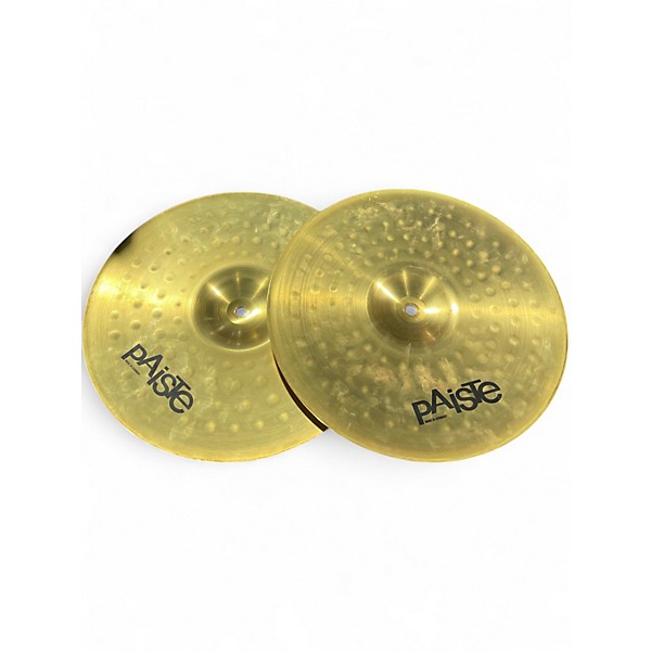 Used Paiste 13in PST3 Hi Hat Pair Cymbal