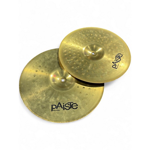 Used Paiste 13in PST3 Hi Hat Pair Cymbal