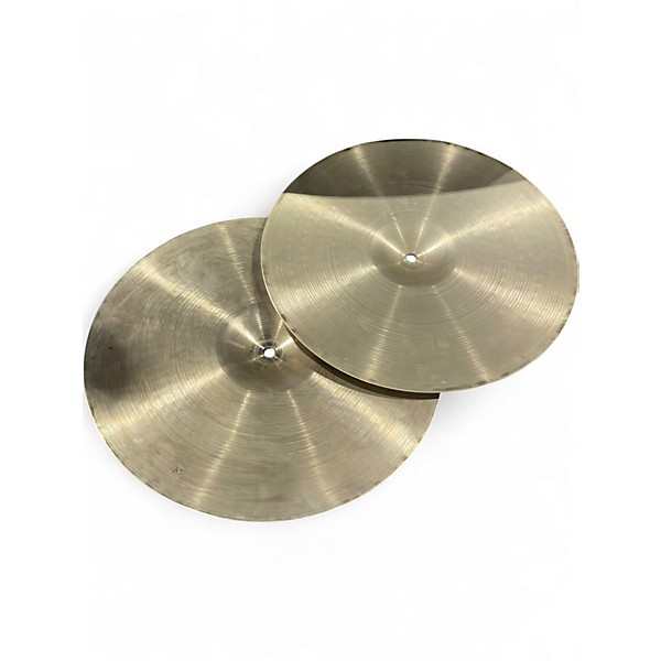Used Zildjian 14in Vintage Stamped Avedis Hi-Hat Pair Cymbal