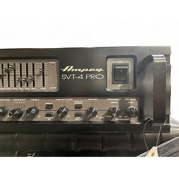 Used Ampeg SVT4PRO Bass Amp Head