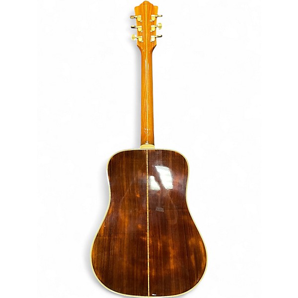 Vintage 1976 Guild D55 Natural Acoustic Guitar