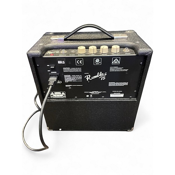 Used Fender Rumble 15 15W 1X8 Bass Combo Amp
