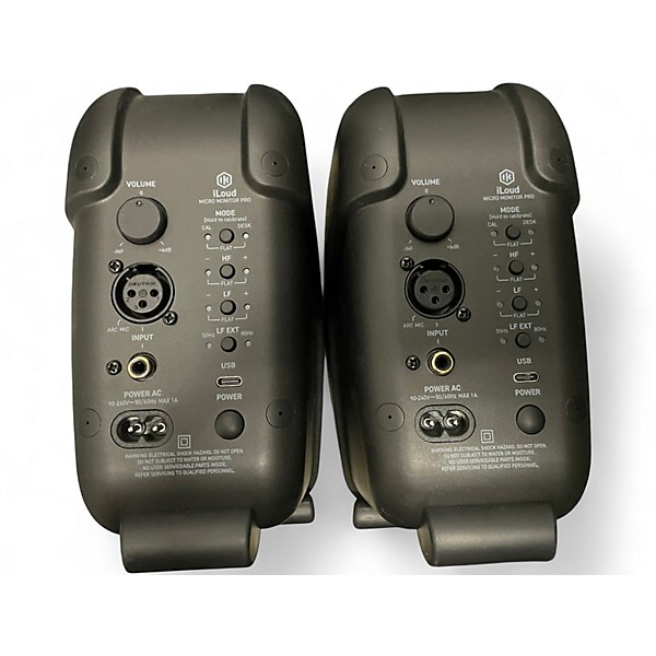 Used IK Multimedia ILOUD MICRO MONITOR PRO PAIR Powered Monitor