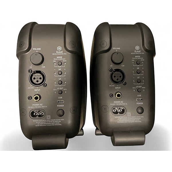 Used IK Multimedia ILOUD MICRO MONITOR PRO PAIR Powered Monitor