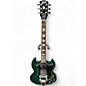 Used Gibson SG Standard w/ Bigsby Translucent Teal Solid Body Electric Guitar thumbnail