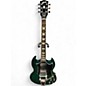 Used Gibson SG Standard w/ Bigsby Translucent Teal Solid Body Electric Guitar