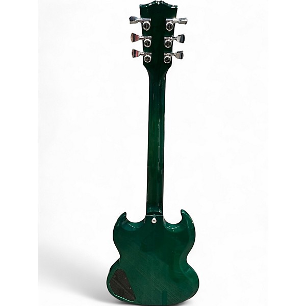Used Gibson SG Standard w/ Bigsby Translucent Teal Solid Body Electric Guitar