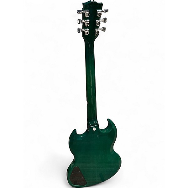 Used Gibson SG Standard w/ Bigsby Translucent Teal Solid Body Electric Guitar