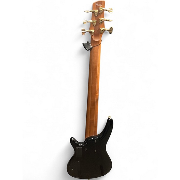 Used Ibanez Prestige SR3506 Black Electric Bass Guitar