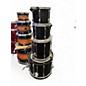 Used 2018 TAMA 4 Piece Rockstar Black Drum Kit thumbnail