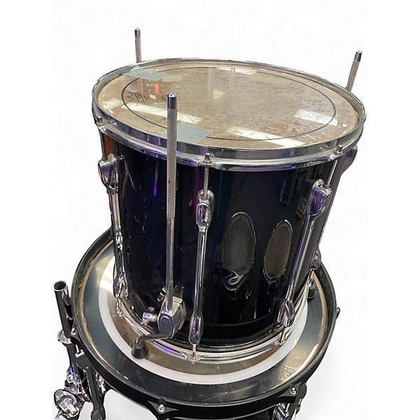 Used 2018 TAMA 4 Piece Rockstar Black Drum Kit