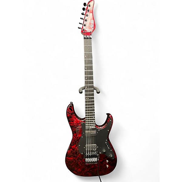 Used Schecter Guitar Research Sun Valley Super Shredder FR S Sustaniac RED REIGN Solid Body Electric Guitar