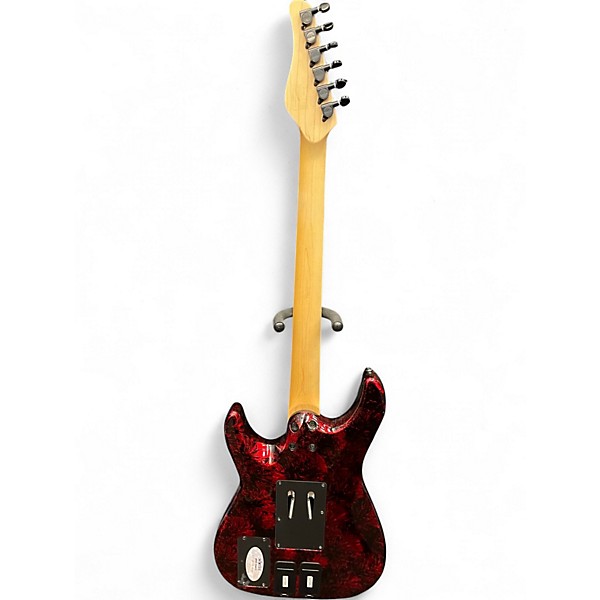 Used Schecter Guitar Research Sun Valley Super Shredder FR S Sustaniac RED REIGN Solid Body Electric Guitar
