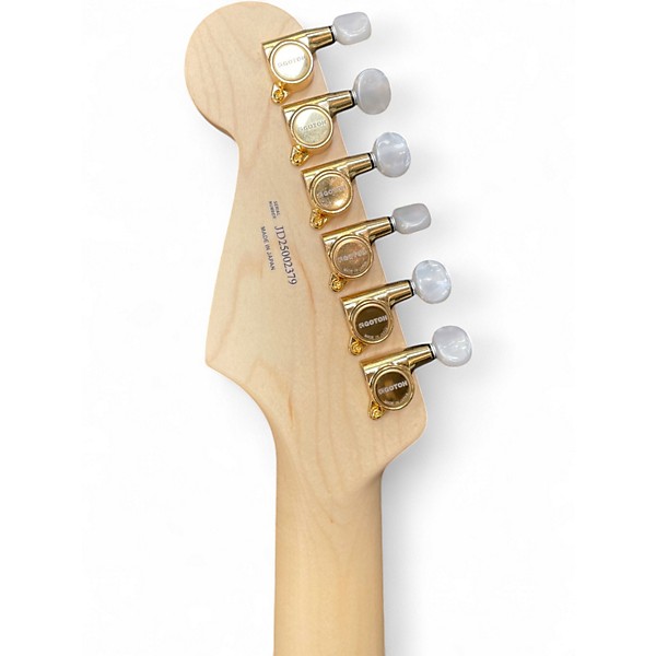 Used Fender Richie Kotzen Stratocaster Transparent Red Burst Solid Body Electric Guitar