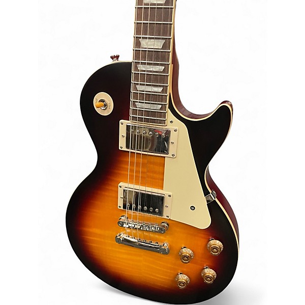 Used Epiphone Standard Outfit Les Paul 2 Tone Sunburst Solid Body Electric Guitar