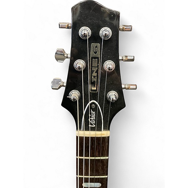 Used Line 6 Variax 700 Black Solid Body Electric Guitar