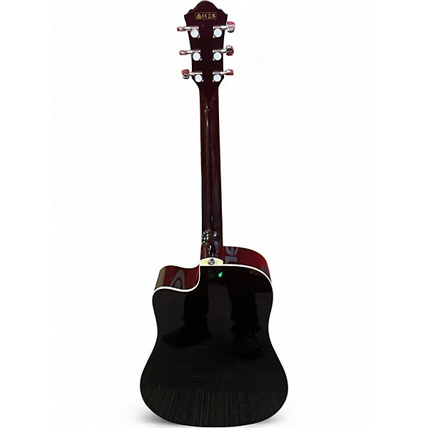 Used Ibanez V70CE Black Acoustic Electric Guitar