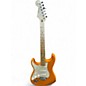 Used Fender Player Stratocaster Left Handed Capri Orange Solid Body Electric Guitar thumbnail