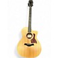Used Taylor 214CE Koa Natural Acoustic Electric Guitar thumbnail