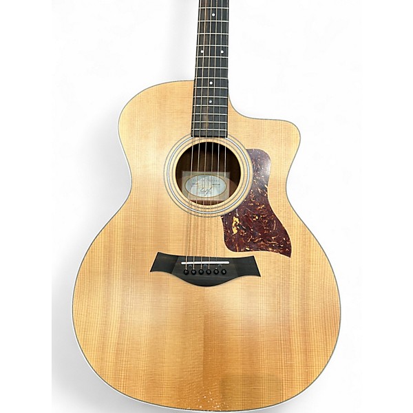 Used Taylor 214CE Koa Natural Acoustic Electric Guitar