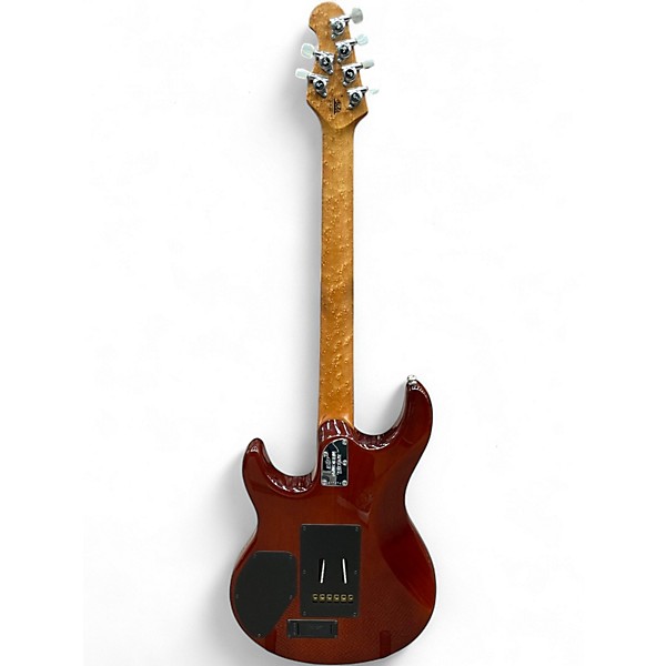 Used Ernie Ball Music Man Luke III BFR Ball Family Reserve Hazel Burst Solid Body Electric Guitar