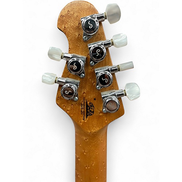 Used Ernie Ball Music Man Luke III BFR Ball Family Reserve Hazel Burst Solid Body Electric Guitar