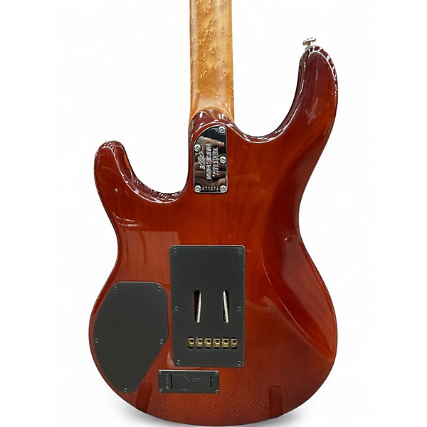 Used Ernie Ball Music Man Luke III BFR Ball Family Reserve Hazel Burst Solid Body Electric Guitar