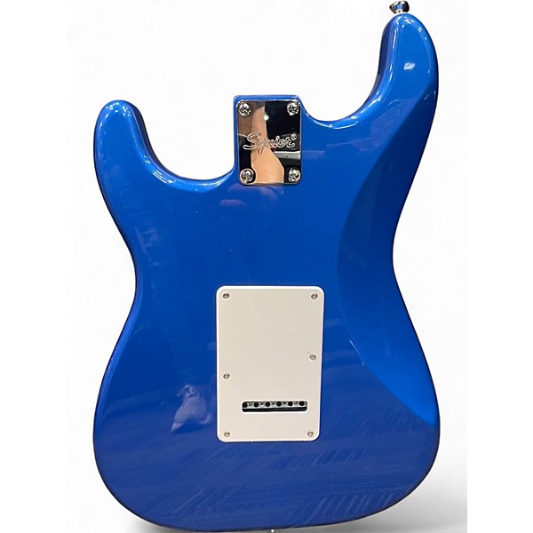 Used Squier Affinity Series Starcaster Metallic Blue Hollow Body Electric Guitar