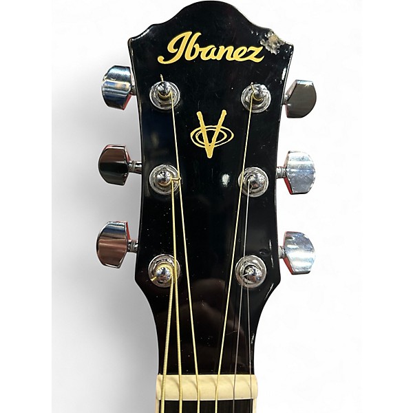 Used Ibanez V70CE Black Acoustic Electric Guitar