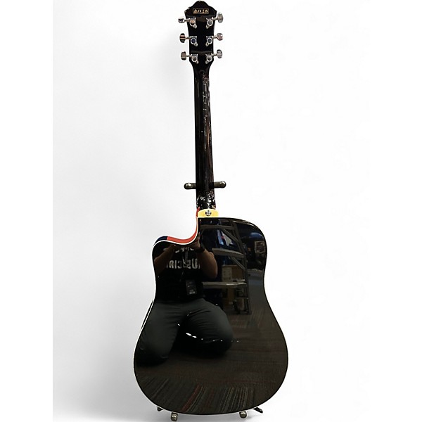 Used Ibanez V70CE Black Acoustic Electric Guitar