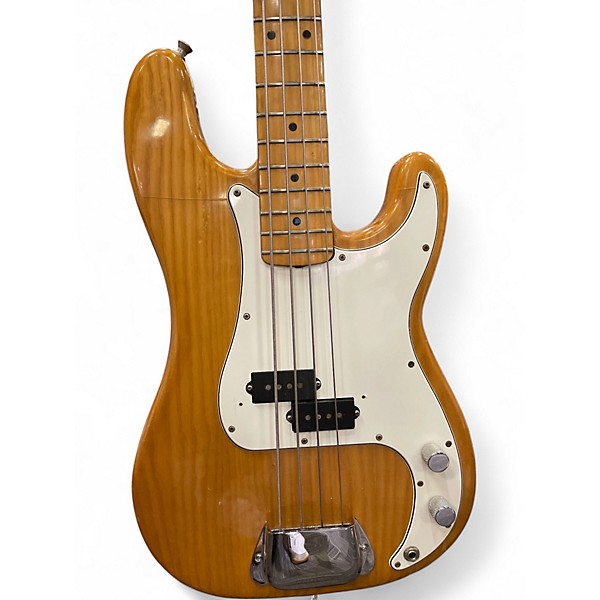 Vintage 1979 Fender Precision Bass Natural Electric Bass Guitar