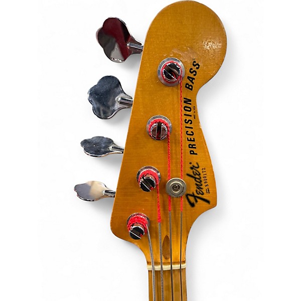 Vintage 1979 Fender Precision Bass Natural Electric Bass Guitar