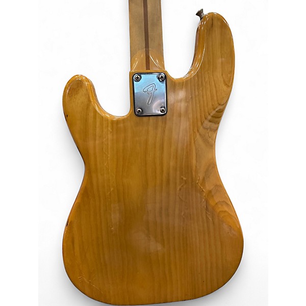 Vintage 1979 Fender Precision Bass Natural Electric Bass Guitar