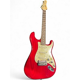 Used G&L S500 Trans Crimson Red Solid Body Electric Guitar