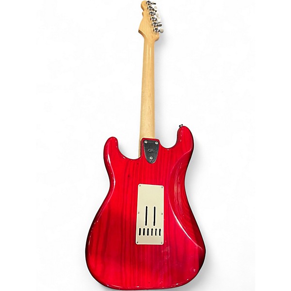 Used G&L S500 Trans Crimson Red Solid Body Electric Guitar